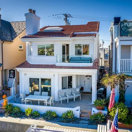 Balboa Island Grand Canal With Garage Patio Grill Ac And Linens